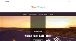 Desktop Screenshot of kata-kutuku.net